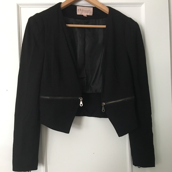 Philosophy Classic Black Jacket/ Blazer ExtraSmall - Picture 1 of 9